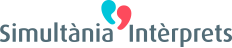 Simultània Intèrprets Logo